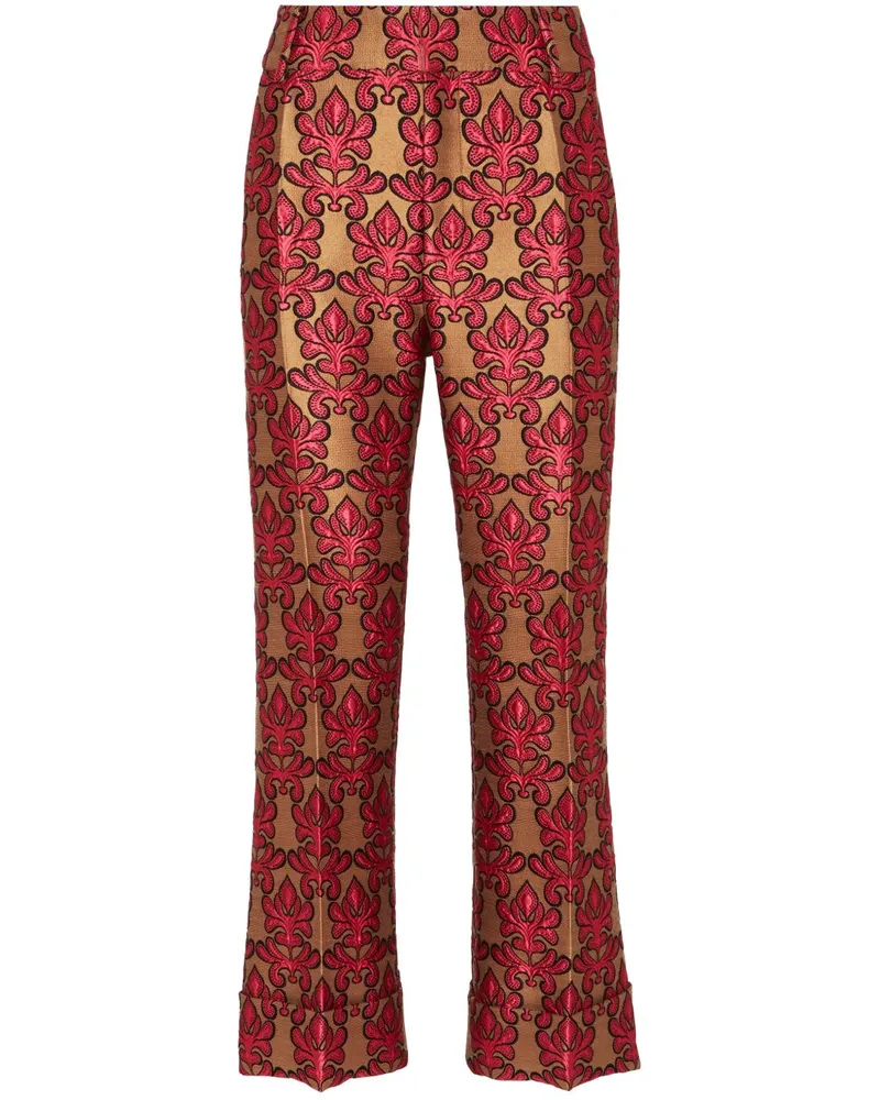 La DoubleJ Gerade Hendrix Hose - Rosa Rosa