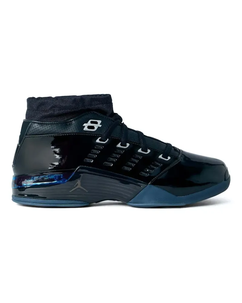 Nike patent leather high-top sneakers - Schwarz Schwarz