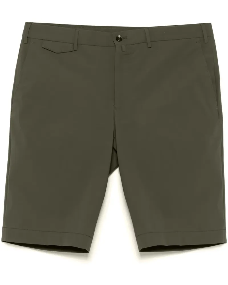 PT TORINO Schmale Chino-Shorts - Grün Grün