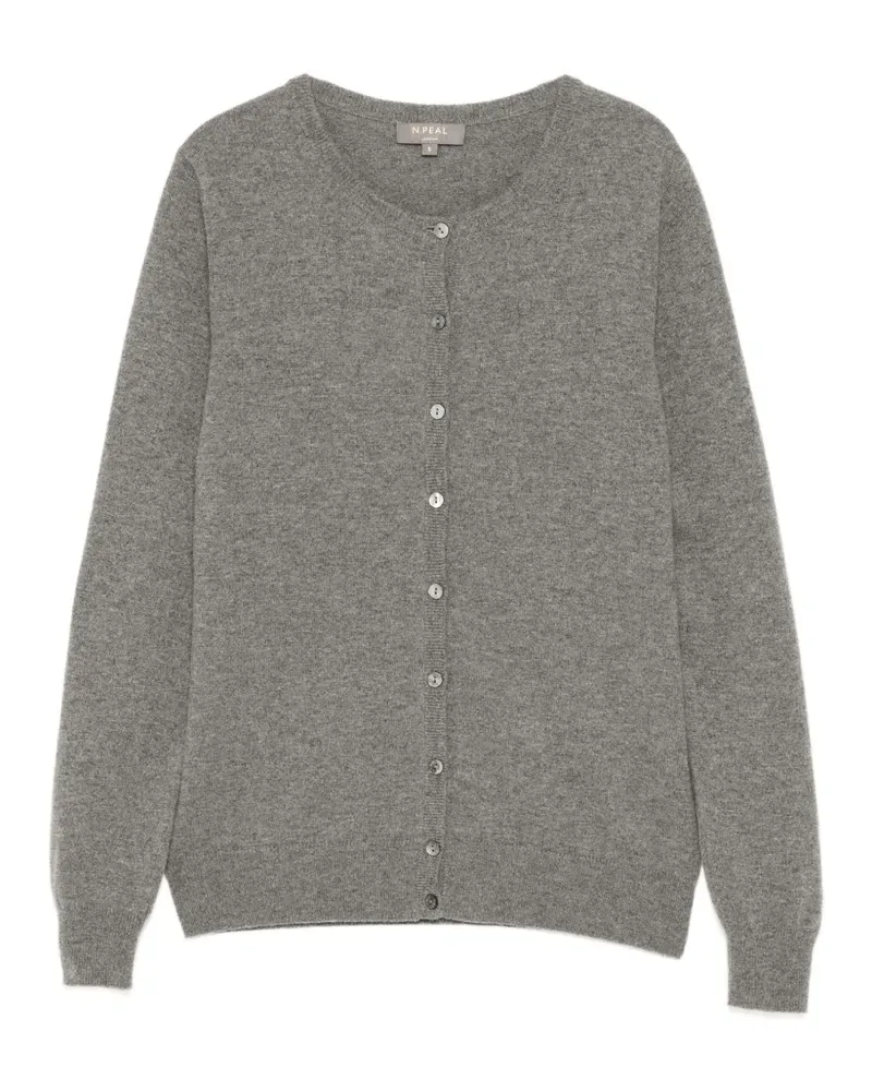 N.Peal Olivia Cardigan - Grau Grau