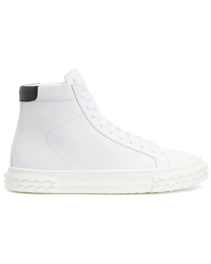 Giuseppe Zanotti Ecoblabber High-Top-Sneakers - Weiß Weiß