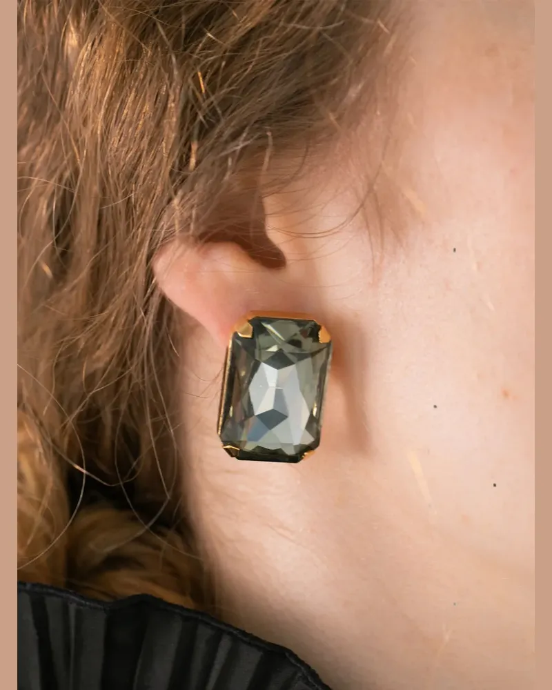 Jennifer Behr Edna Ohrstecker - Grau Grau
