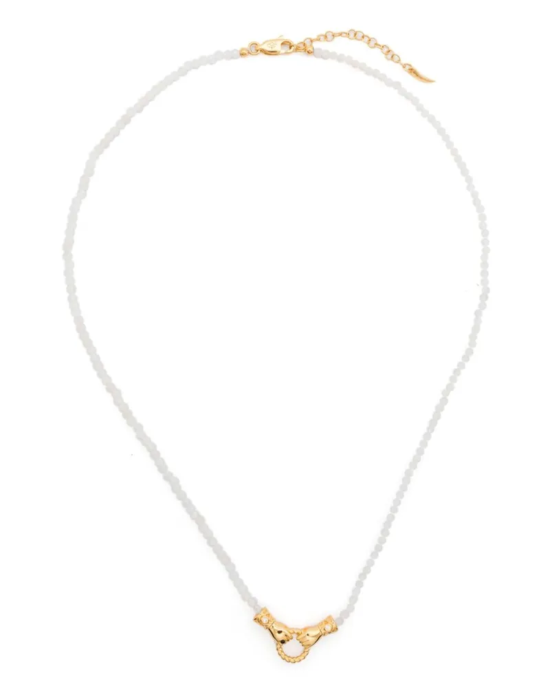 Missoma x Harris Reed In Good Hands Perlenkette - Gold Gold