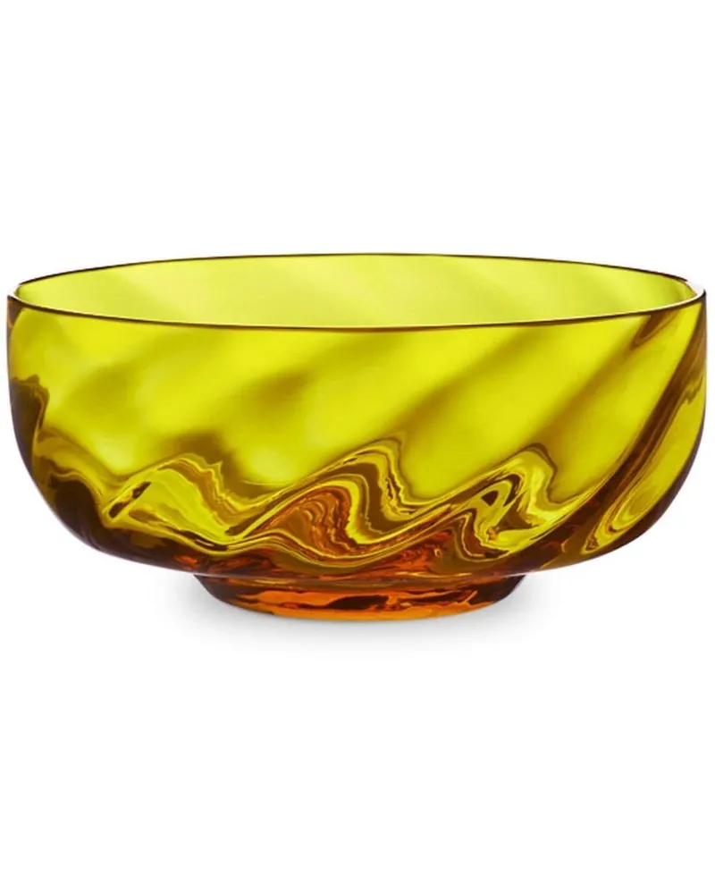 Dolce & Gabbana Mundgeblasene Eisschalen aus Muranoglas (2er-Set) - Gelb Gelb