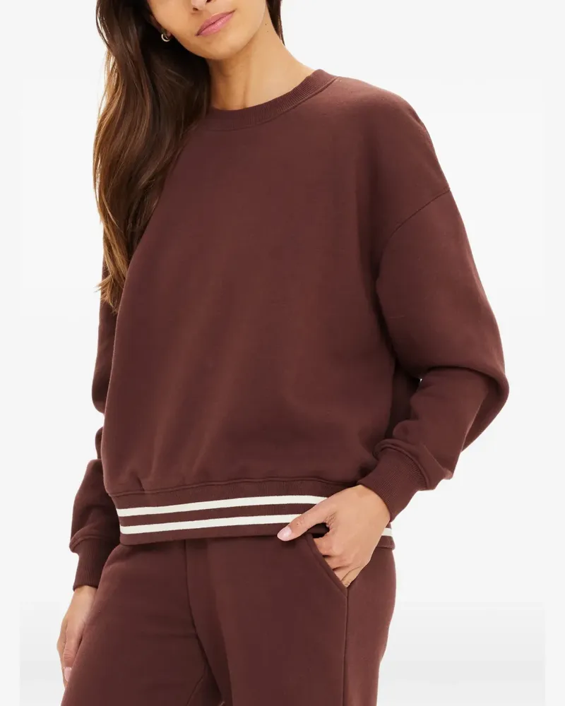 The Upside Toluca Lisel crew-neck sweater - Braun Braun