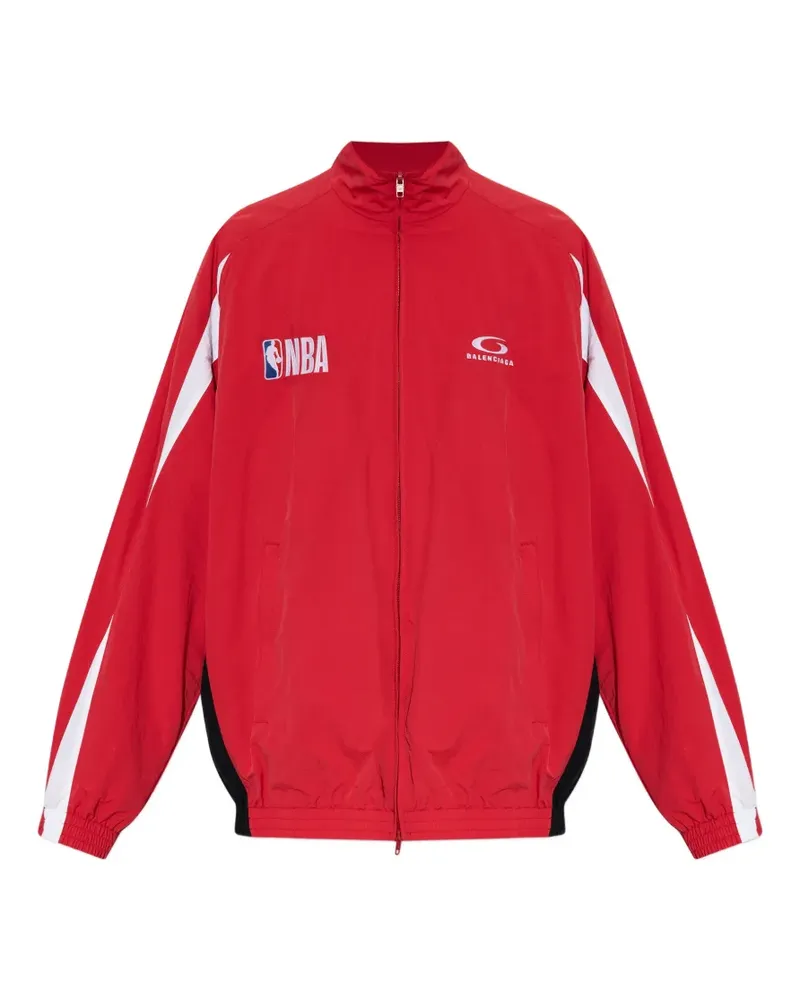 Balenciaga x NBA Jacke mit Reißverschluss - Rot Rot