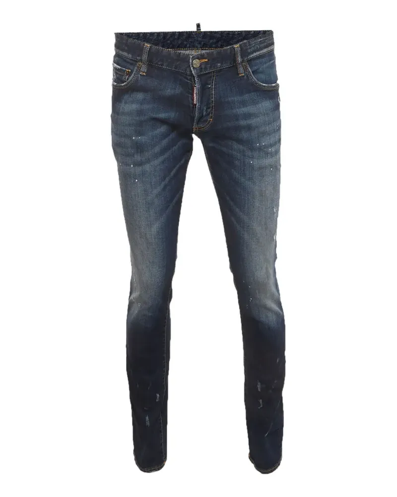 Dsquared2 paint-splatter jeans - Blau Blau