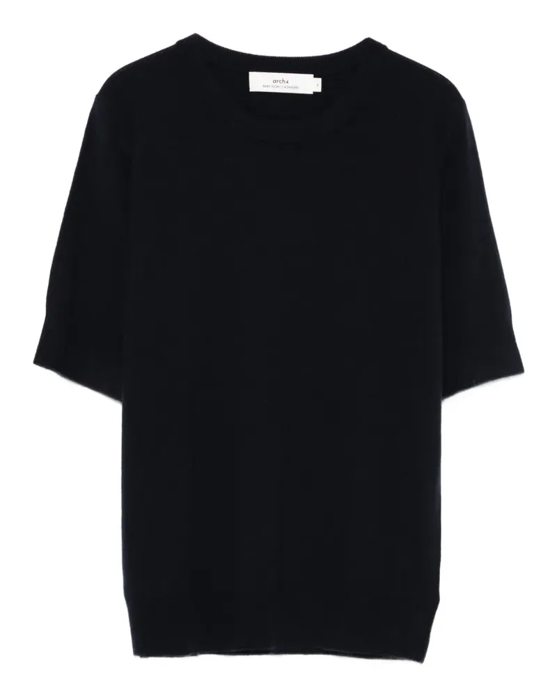 arch4 T-Shirt mit Rundhalsausschnitt - Schwarz Schwarz