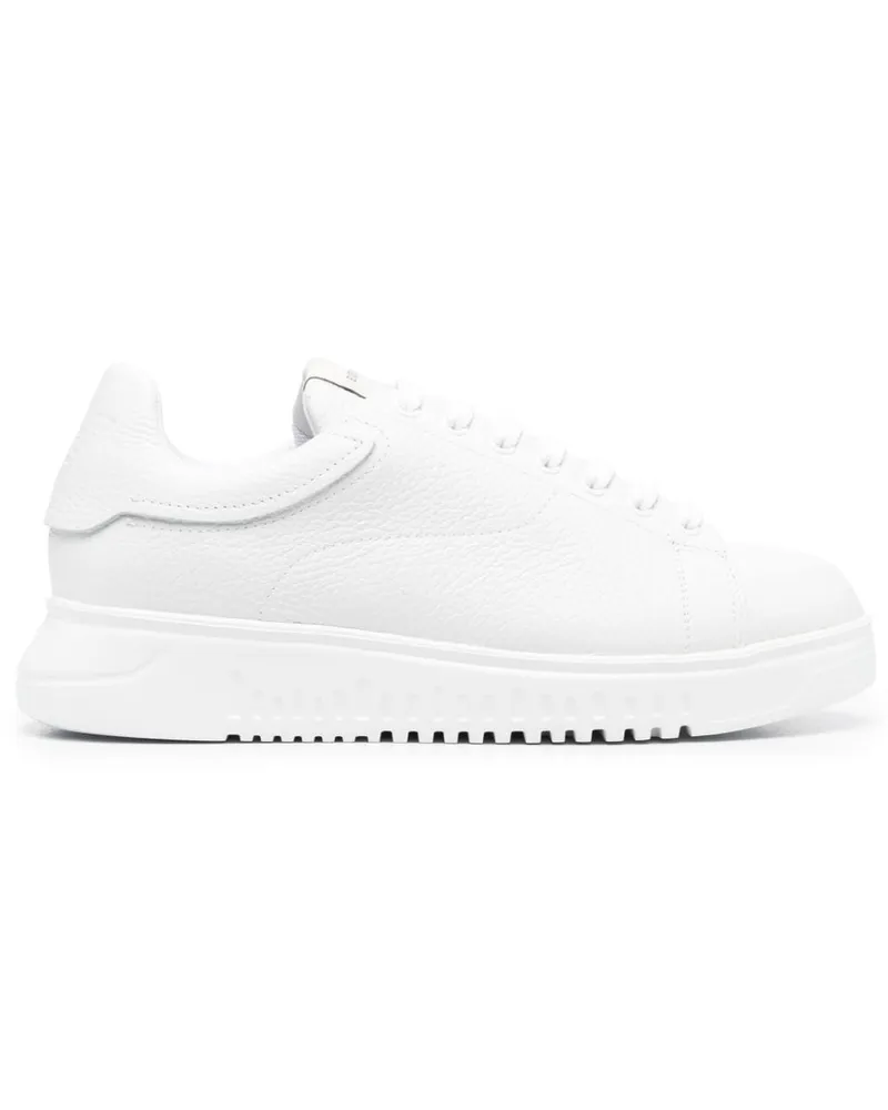 Emporio Armani Klassische Sneakers - Weiß Weiß