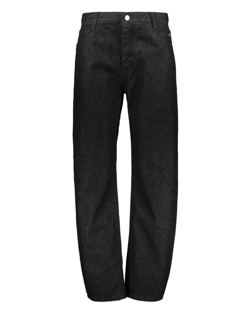 LOW CLASSIC Jeans mit geradem Bein - Schwarz Schwarz