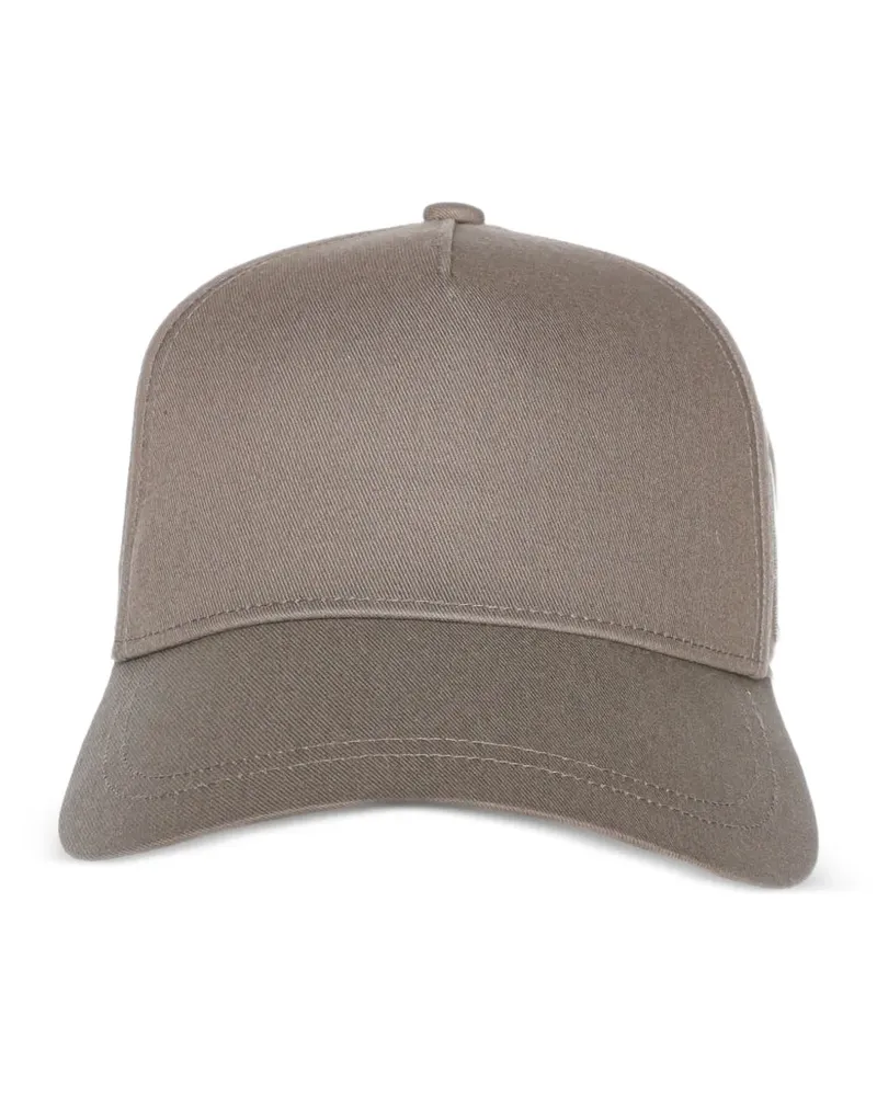 Armani Exchange Baseballkappe mit Logo-Patch - Nude Nude