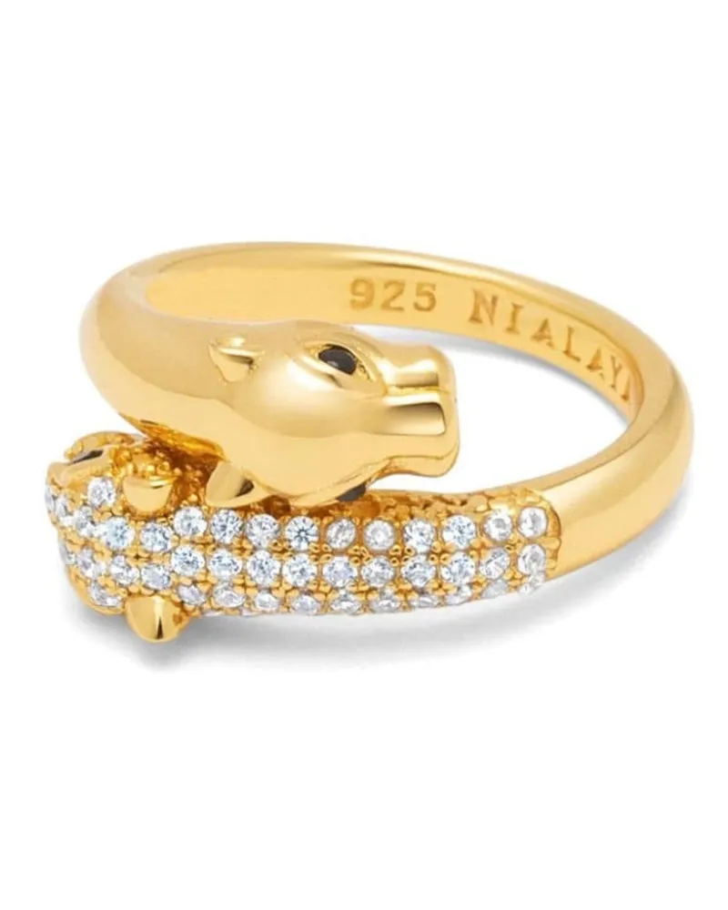 Nialaya Vergoldeter Ring Gold