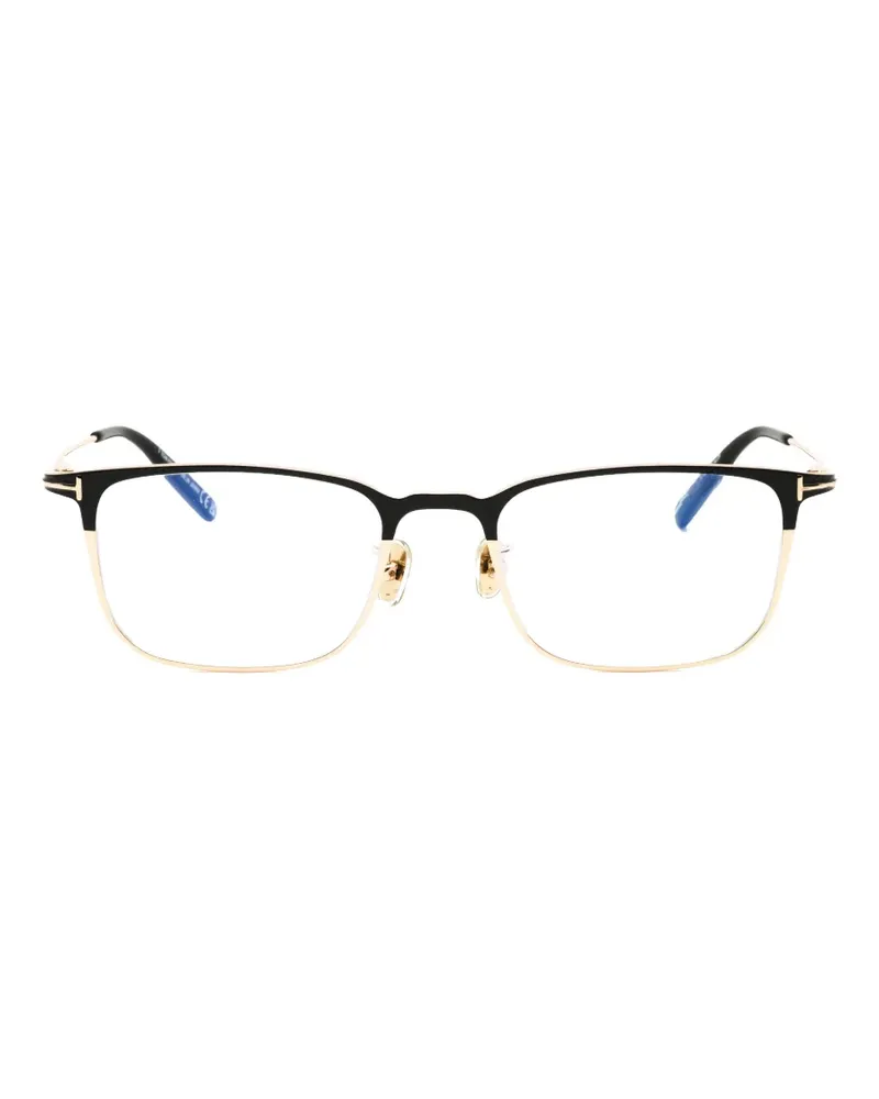 Tom Ford Brille mit eckigem Gestell - Schwarz Schwarz