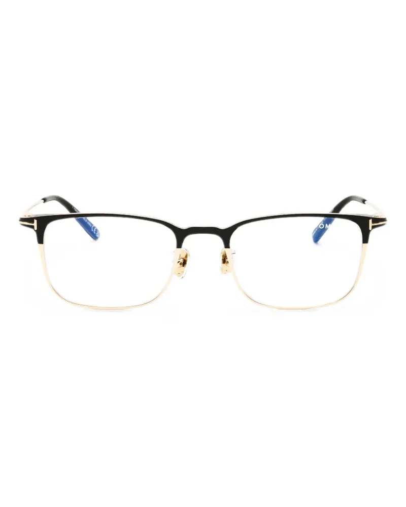 Tom Ford rectangle-frame glasses - Schwarz Schwarz