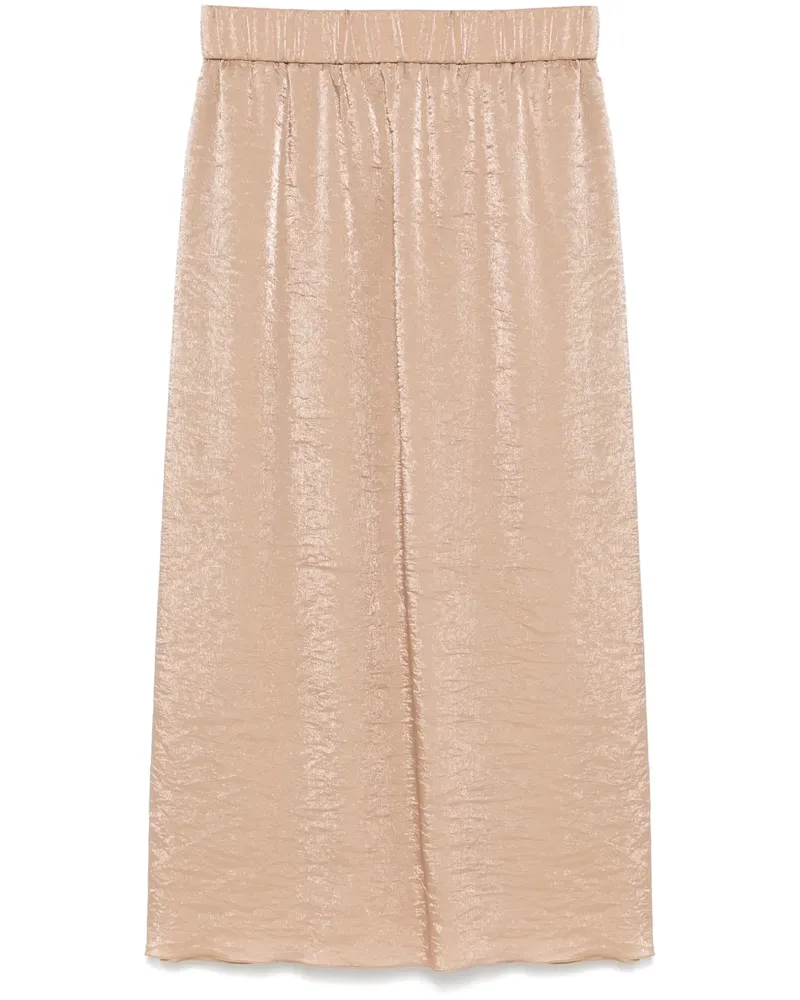 Peserico Maxirock aus Organza - Nude Nude