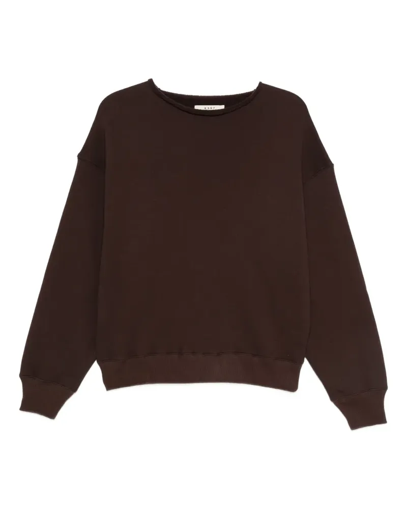 6397 Klassisches Sweatshirt - Braun Braun