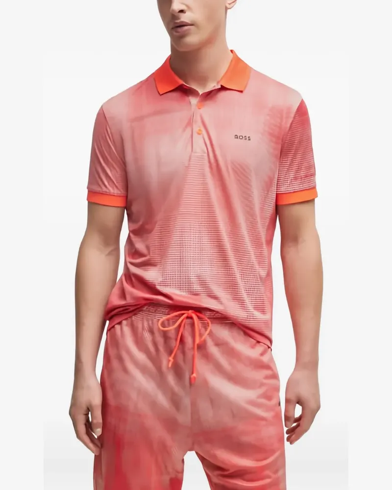 HUGO BOSS Poloshirt mit Logo - Rot Rot
