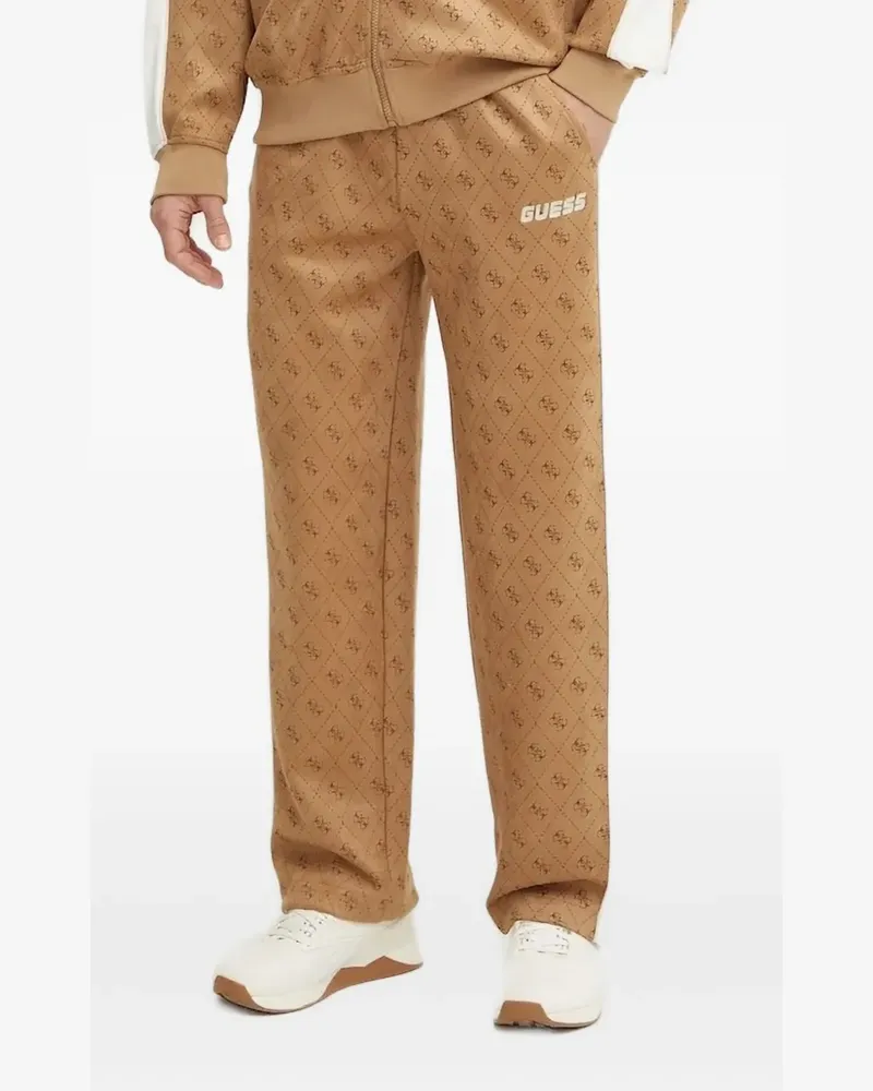 Guess Jogginghose mit 4G-Streifen - Nude Nude