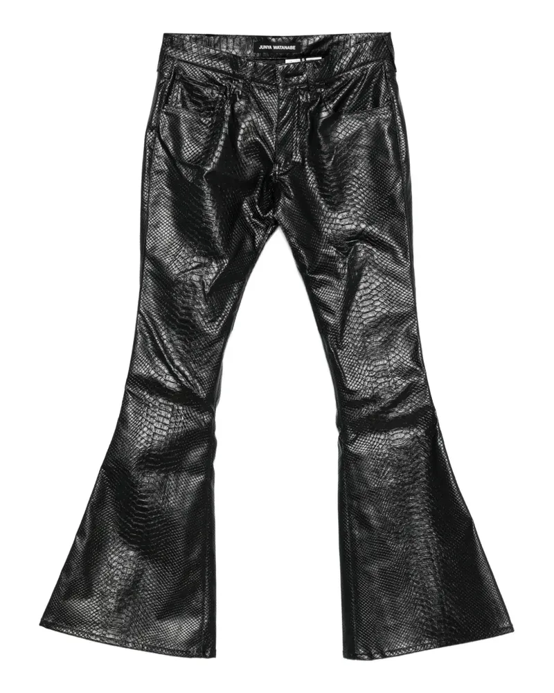 Junya Watanabe Ausgestellte Hose - Schwarz Schwarz