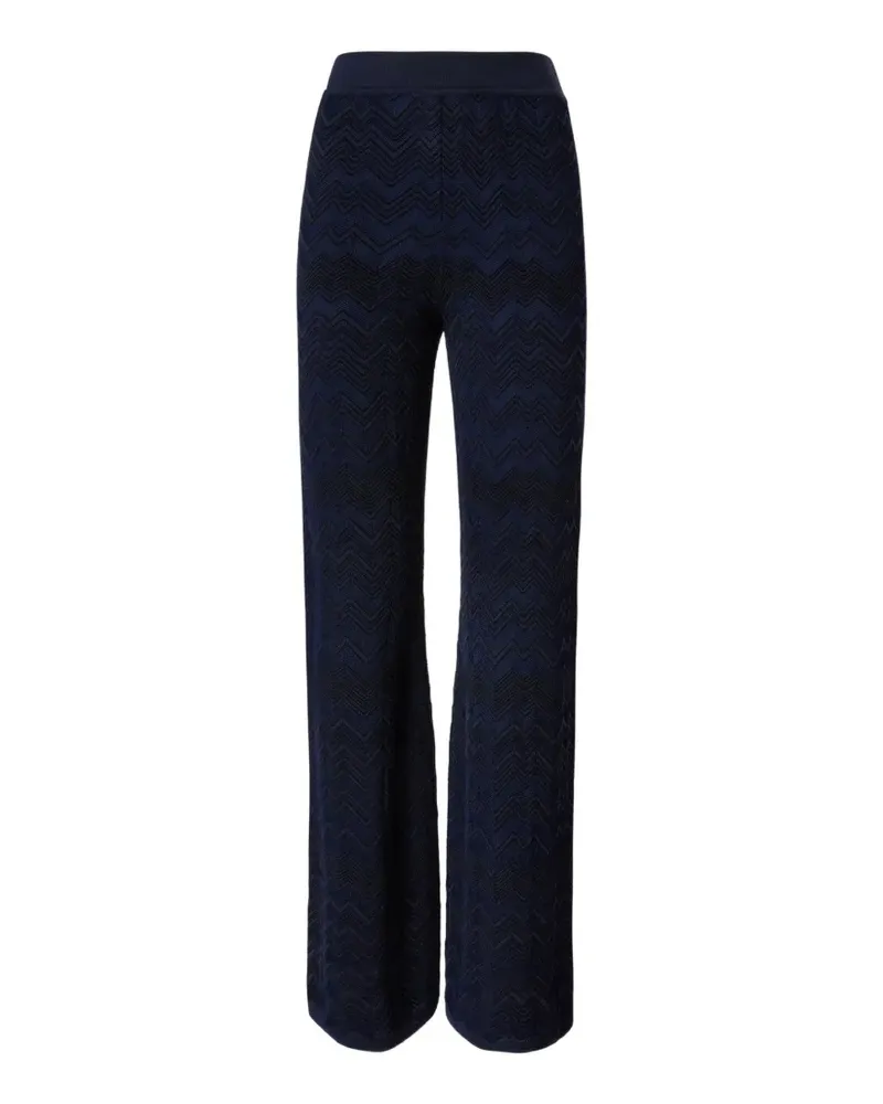 Missoni Gestrickte Hose - Blau Blau