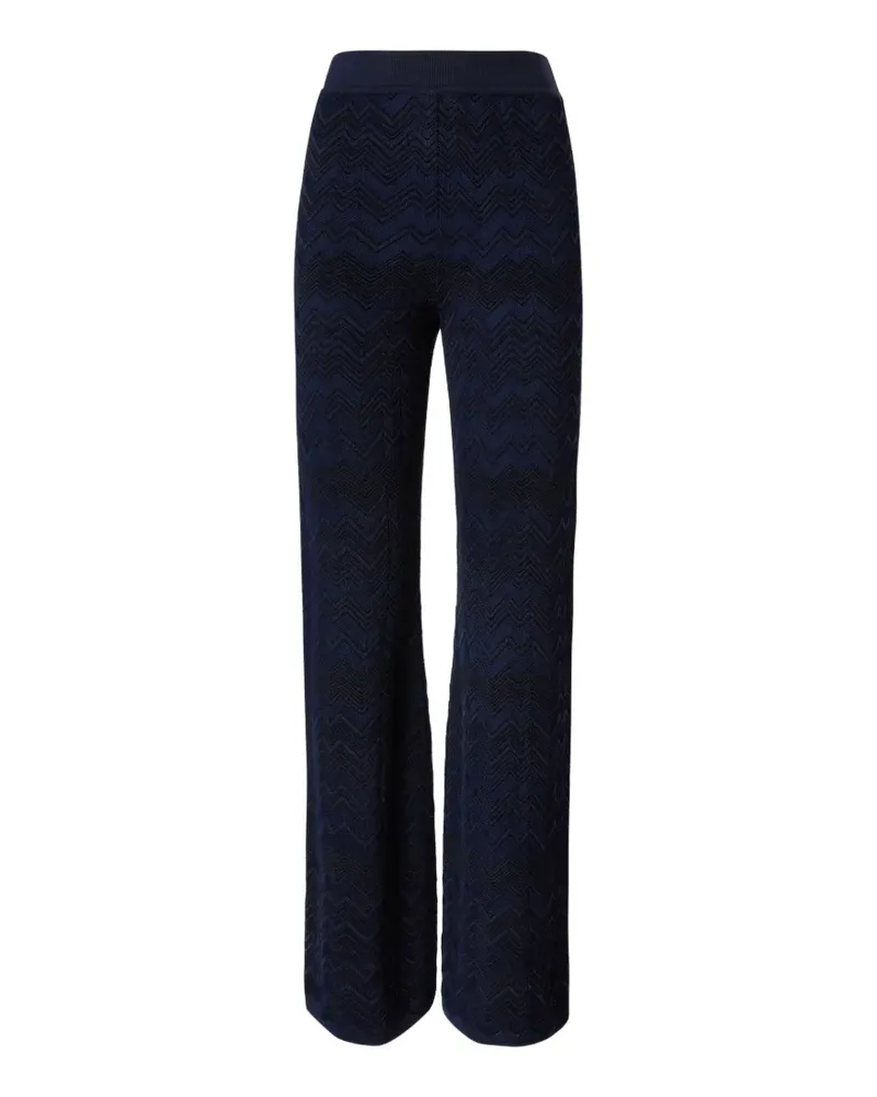 Missoni Gestrickte Hose - Blau Blau