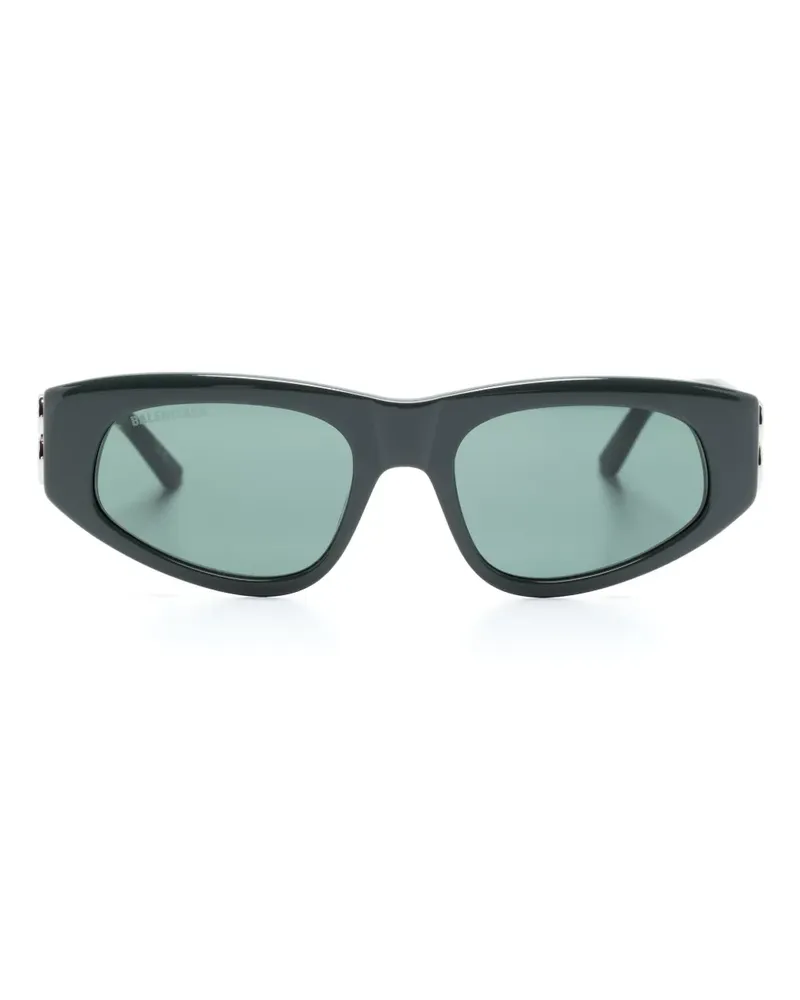 Balenciaga Dynasty Sonnenbrille mit D-Gestell - Grün Grün