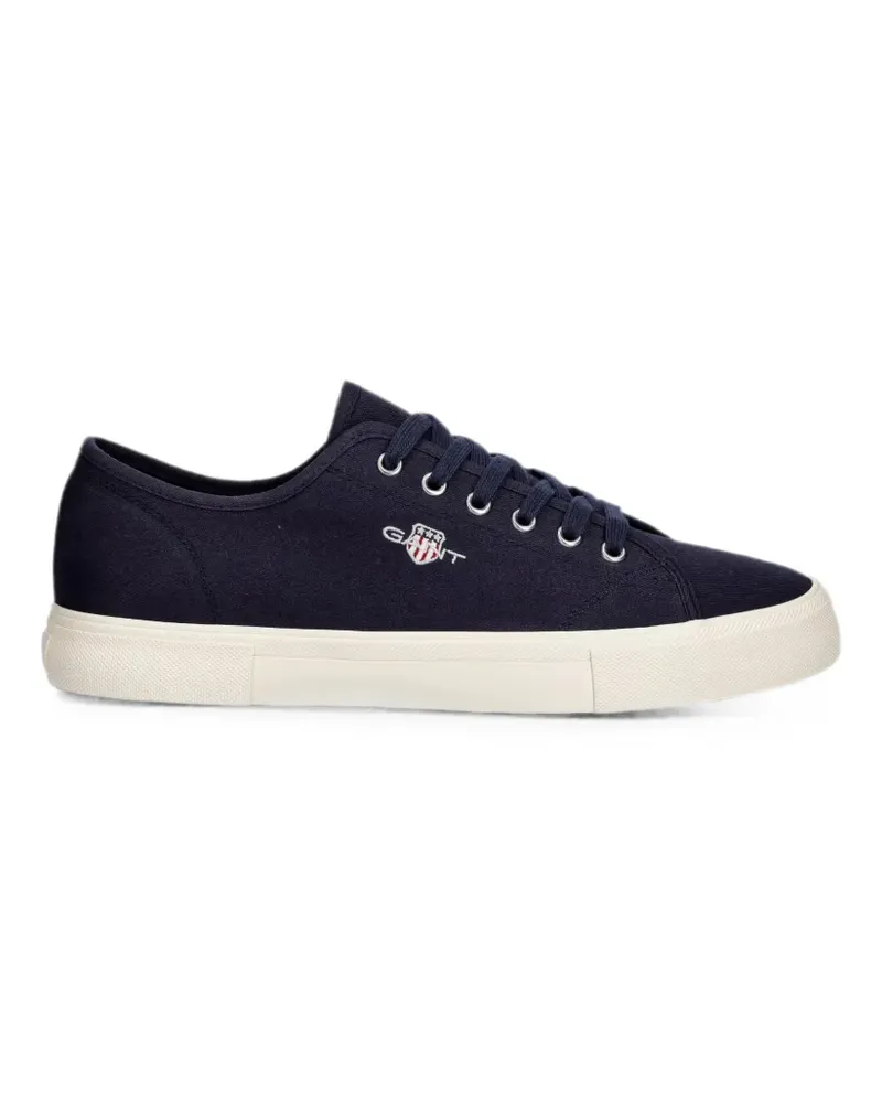 Gant logo-embroidered sneakers - Blau Blau