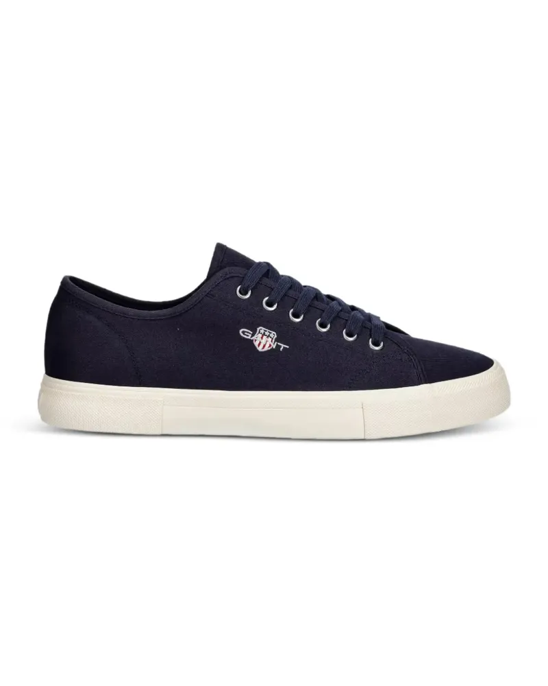 Gant Sneakers mit Logo-Stickerei - Blau Blau