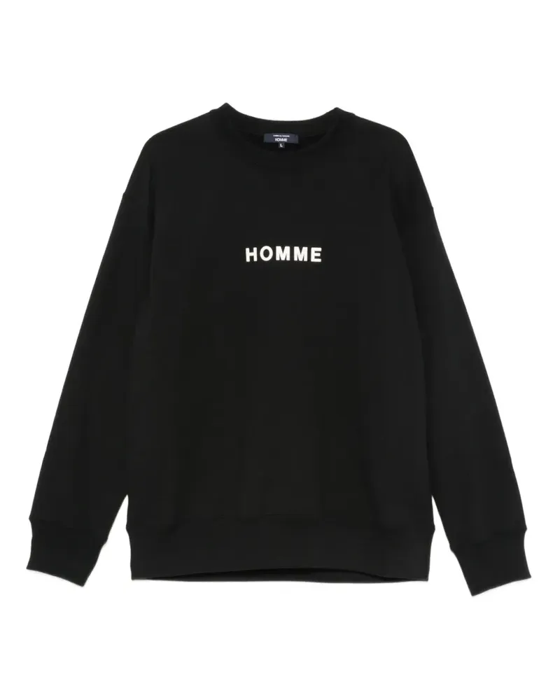 Comme des Garçons logo-print sweatshirt - Schwarz Schwarz