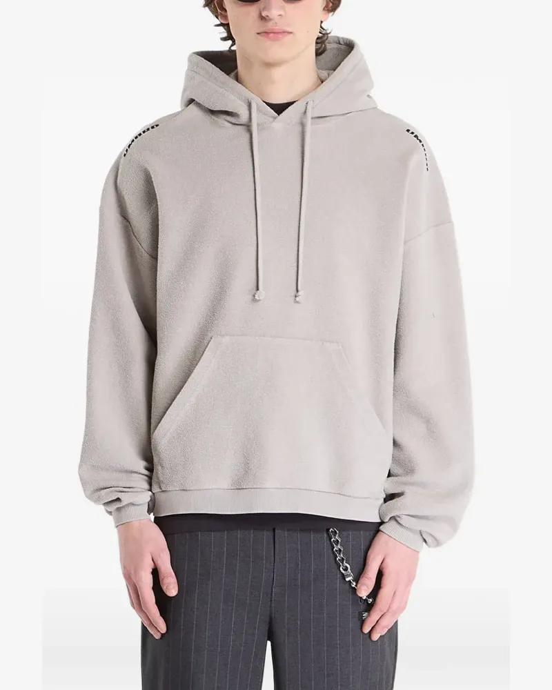 Umbro x Slam Jam lasered masked hoodie - Nude Nude