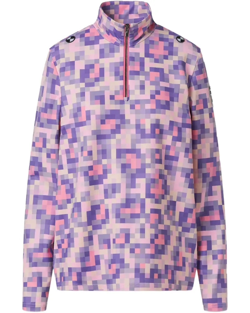 FUSALP x Crosby Studio Pixel T-Shirt - Rosa Rosa