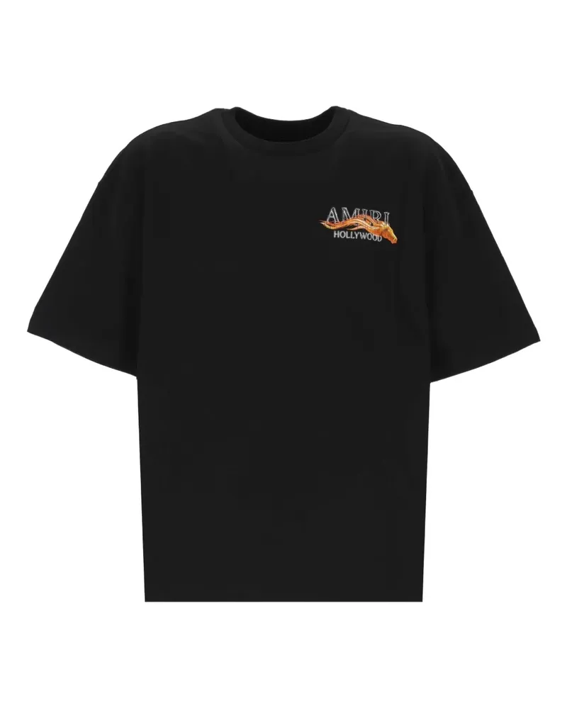 Amiri Hollywood T-Shirt - Schwarz Schwarz