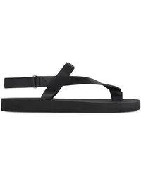 Giuseppe Zanotti Sandalen mit Zehensteg Schwarz