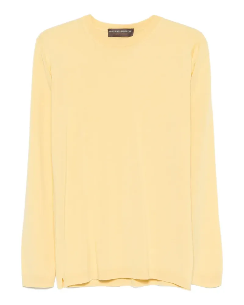 Filippo de Laurentiis round-neck T-shirt - Gelb Gelb