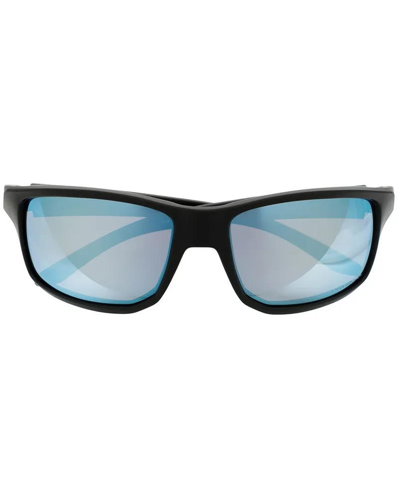 Oakley Eckige Gibston Sonnenbrille - Schwarz Schwarz