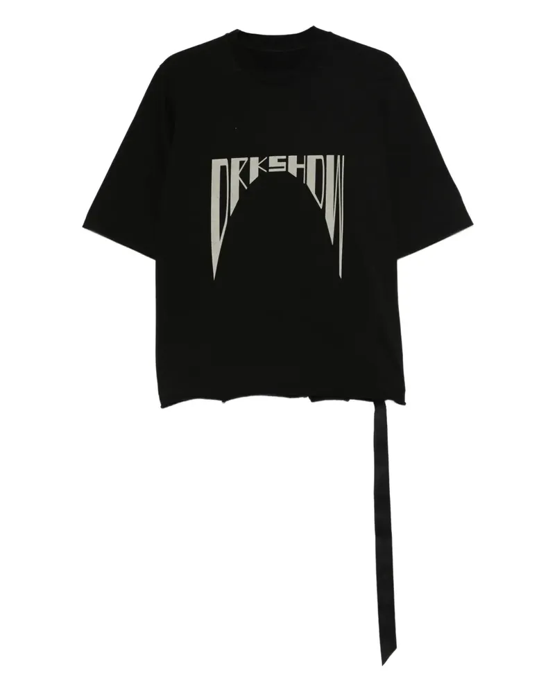 DRKSHDW by Rick Owens T-Shirt mit grafischem Print - Schwarz Schwarz