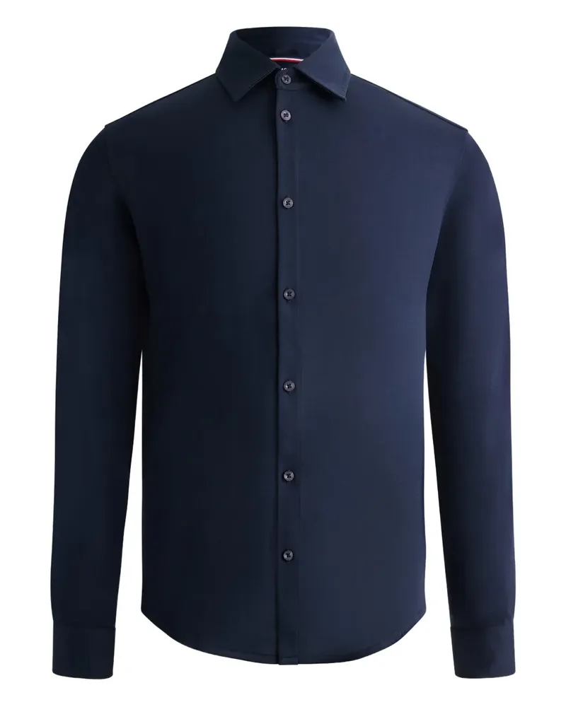 FUSALP long-sleeve buttoned shirt - Blau Blau