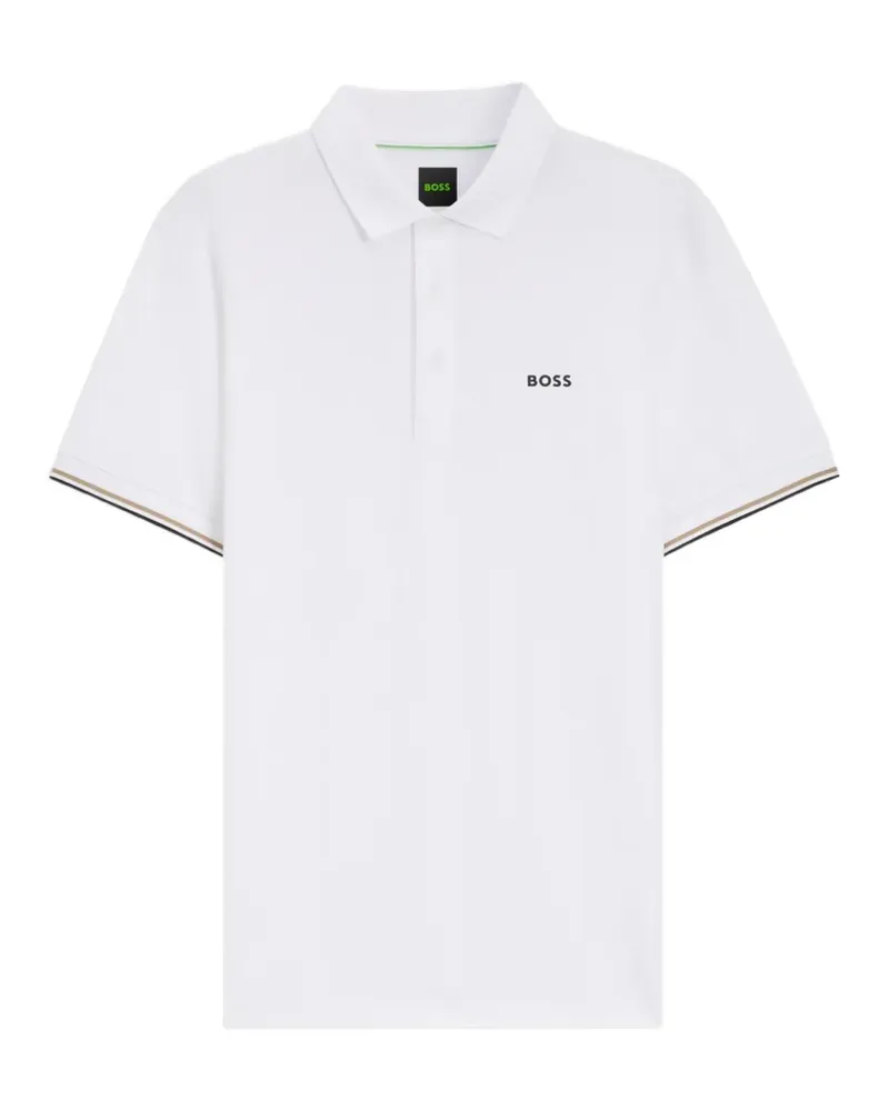 HUGO BOSS Poloshirt mit Logo - Weiß Weiß