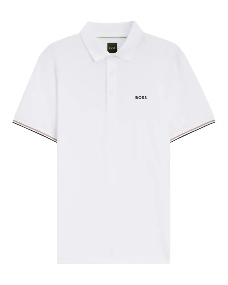 HUGO BOSS Poloshirt mit Logo - Weiß Weiß