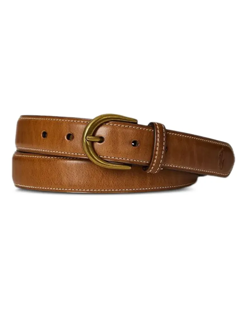 Ralph Lauren stitched buckle belt - Braun Braun