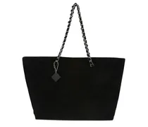 Ella Tote Bag mit Kettenriemen - Schwarz