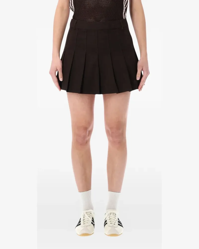 adidas twill pleated skirt - Braun Braun