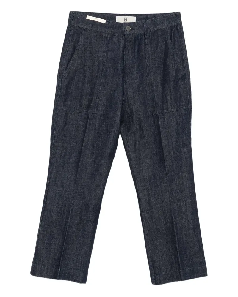 PT TORINO patch trousers - Blau Blau