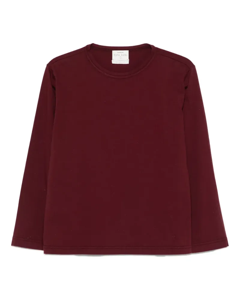 forte_forte Klassisches Langarmshirt - Rot Rot