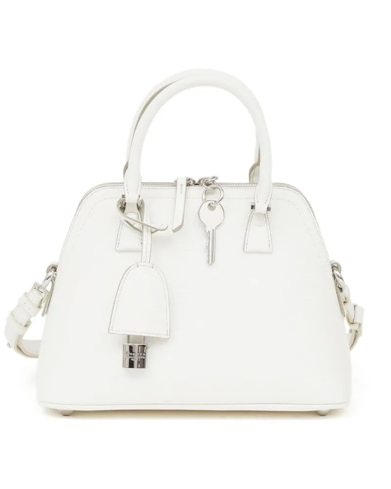 Maison Margiela Mini 5AC Classique Handtasche Weiß