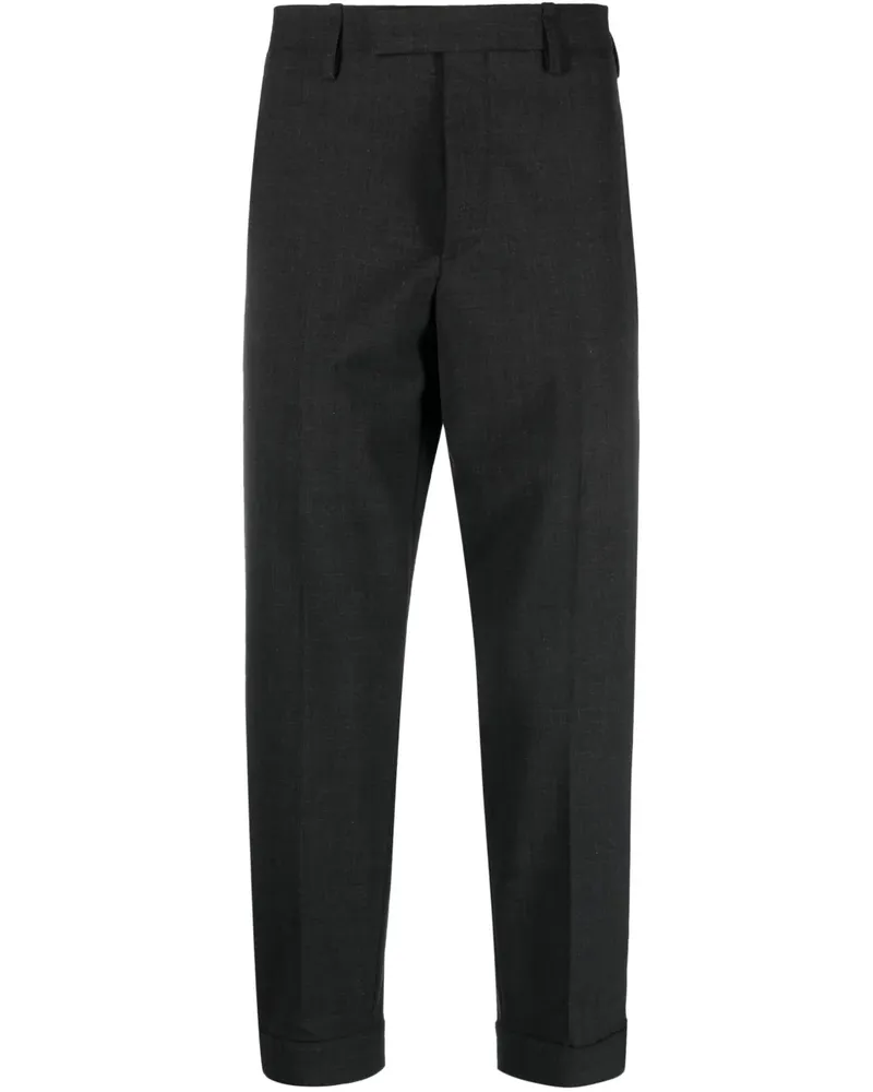 Neil Barrett Halbhohe Cropped-Hose - Grau Grau