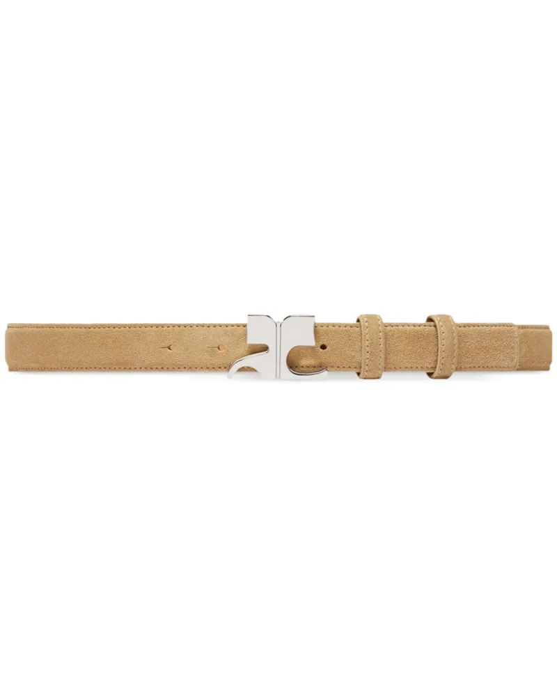 Courrèges AC Gürtel - Nude Nude