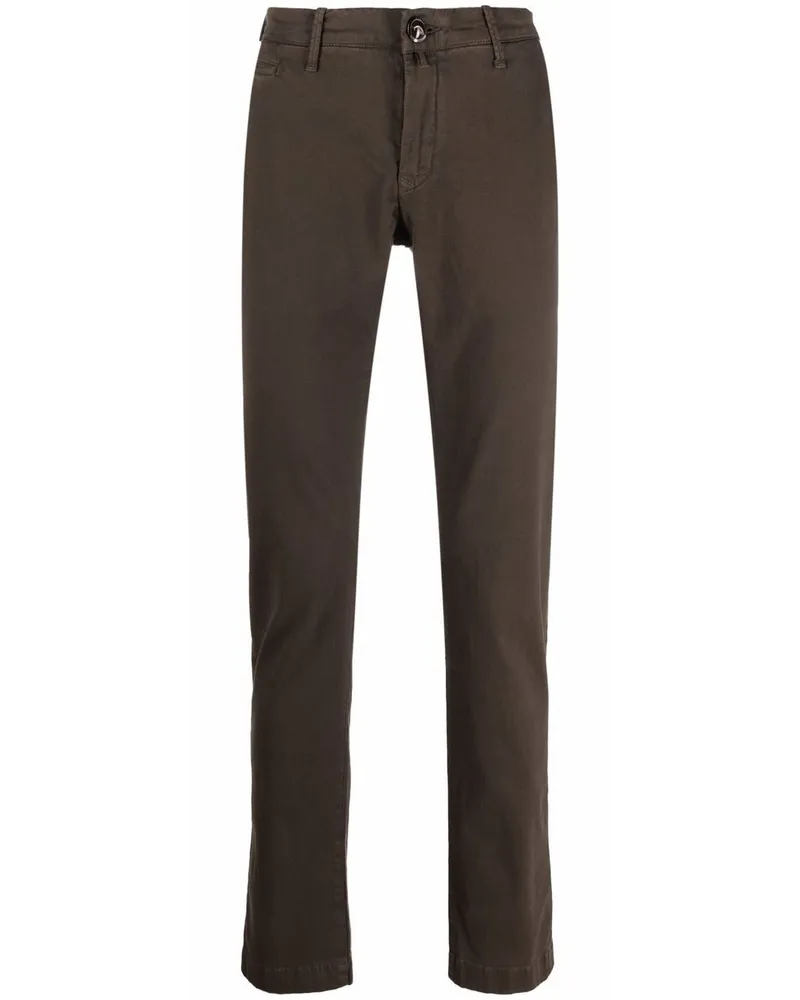Jacob Cohën Hose mit geradem Bein - Braun Braun