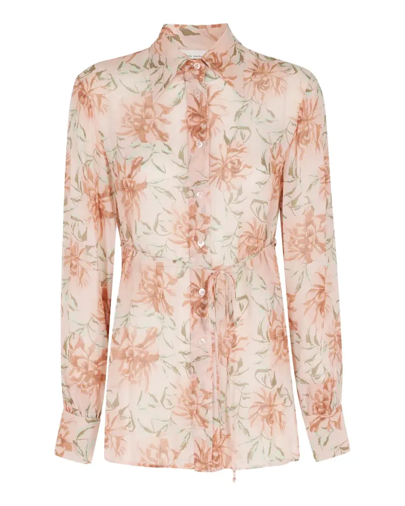 Semicouture floral-print shirt - Rosa Rosa