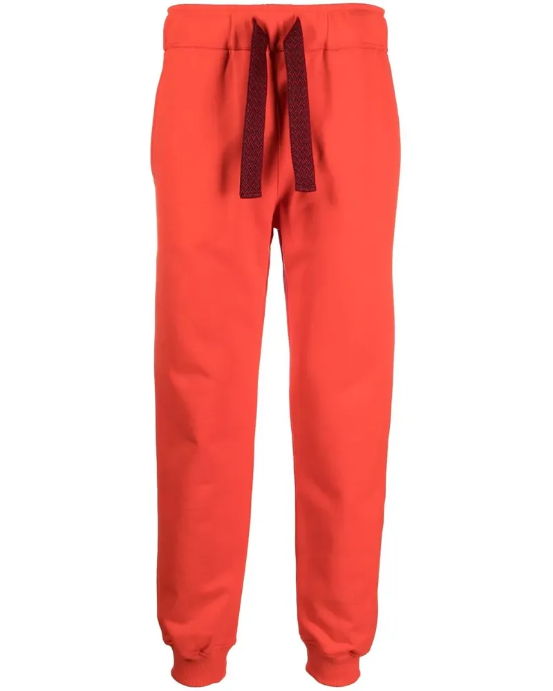 Lanvin Curb Jogginghose mit Kordelzug - Rot Rot